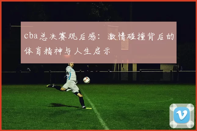 cba总决赛观后感:激情碰撞背后的体育精神与人生启示